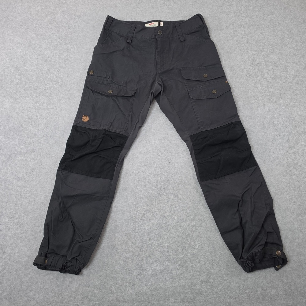 Fjallraven Vidda Pro Ventilated Trousers Mens 46 US 30-31 Short Grey Black 86224